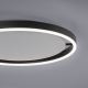 Leuchten Direkt 15391-13 - Iluminação de teto LED com regulação RITUS 20W/230V preto