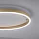 Leuchten Direkt 15391-60 - Iluminação de teto LED com regulação RITUS LED/20W/230V latão