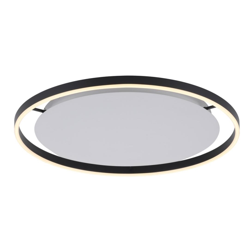 Leuchten Direkt 15392-13 - Luminária de teto LED dimerizável RITUS LED/28W/230V preta
