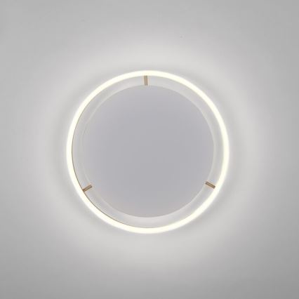 Leuchten Direkt 15392-60 - Iluminação de teto LED com regulação RITUS LED/28W/230V latão