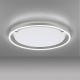 Leuchten Direkt 15392-95 - Iluminação de teto LED com regulação RITUS LED/30W/230V cromado