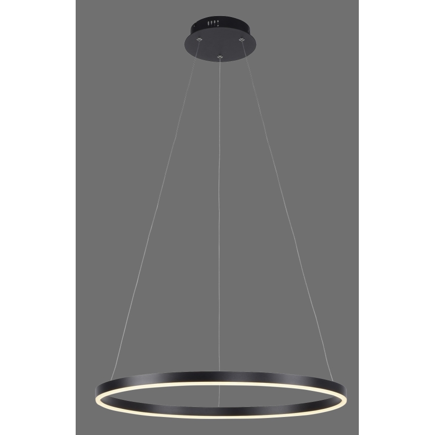 Leuchten Direkt 15394-13-Candelabro suspenso LED com regulação RITUS LED/30W/230V preto
