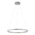 Leuchten Direkt 15394-95 - Candeeiro suspenso LED com regulação RITUS LED/30W/230V cromado mate