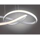 Leuchten Direkt 15402-95- Candelabro suspenso LED com regulação MARIA LED/25W/230V mate cromado
