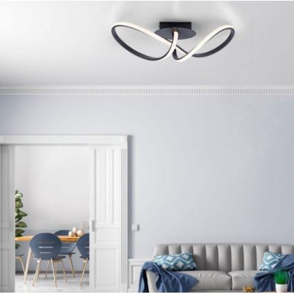 Leuchten Direkt 15403-18 - Candelabro montado à superfície LED com regulação MARIA LED/16W/230V