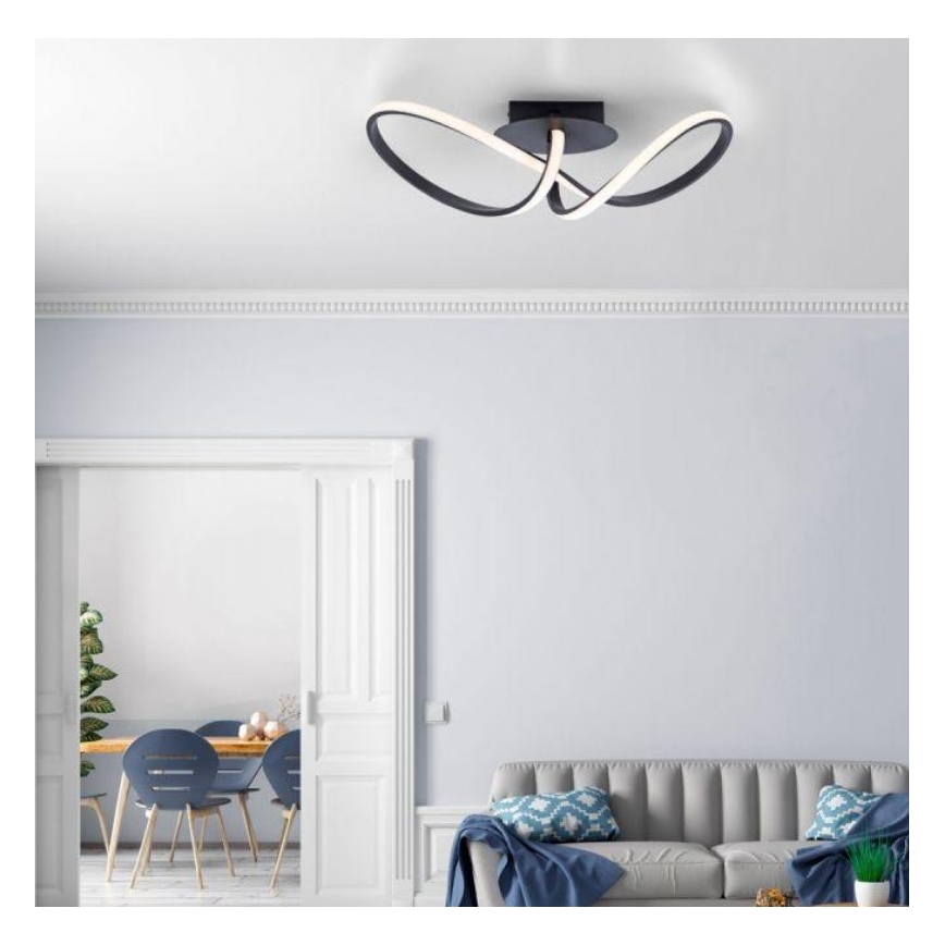 Leuchten Direkt 15403-18 - Candelabro montado à superfície LED com regulação MARIA LED/16W/230V