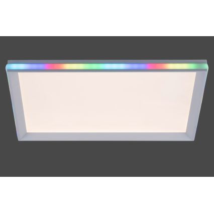 Leuchten Direkt 15556-16 - Iluminação de teto LED RGB com regulação GALACTICA LED/32W/230V + controlo remoto