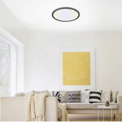 Leuchten Direkt 15571-18- Iluminação de teto LED com regulação FLAT LED/23,5W/230V 2700-5000K + controlo remoto