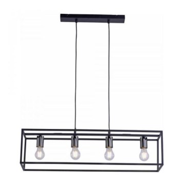 Leuchten Direkt 15854-18 - Candelabro suspenso FABIO 4xE27/60W/230V