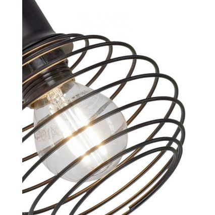 Leuchten Direkt 15921-79 - Foco de parede EUGEN 1xE14/40W/230V carvalho