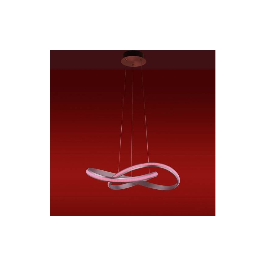 Leuchten Direkt 18432-55 - Lustre LED RGB regulável em cabo MELINDA LED/28W/230V + comando à distância