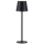 Leuchten Direkt 19250-18 - LED Candeeiro de mesa exterior recarregável com regulação EURIA LED/3W/5V IP54 preto