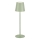 Leuchten Direkt 19250-43 - LED Candeeiro de mesa exterior recarregável com regulação EURIA LED/3W/5V IP54 verde
