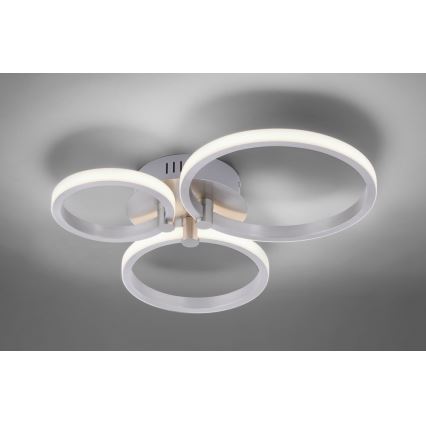 Leuchten Direkt 12110-55 - Candelabro integrado LED JOHANNA 1xLED/4,5W/230V+1xLED/6W+1xLED/7,5W