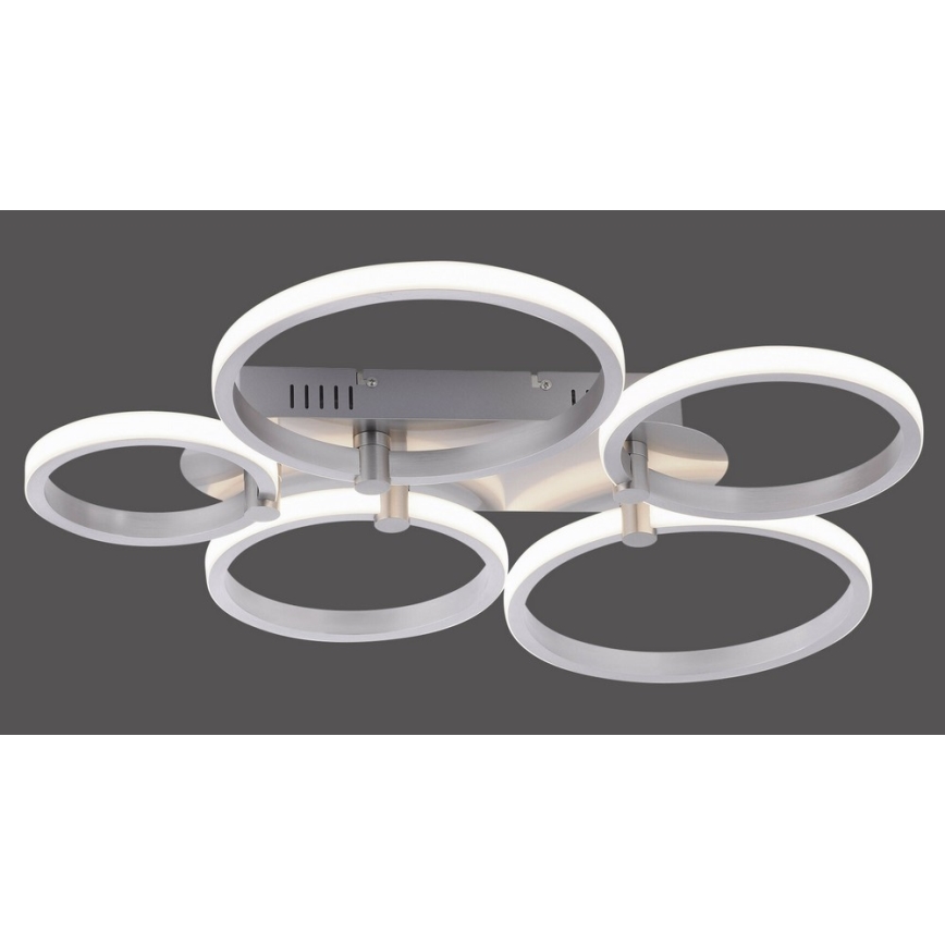 Leuchten Direkt 12112-55 - Candelabro integrado LED JOHANNA 2xLED/11,5W/230V+2xLED/9W+1xLED/7W