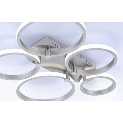 Leuchten Direkt 12112-55 - LED Luminária de teto sobreposta JOHANNA 2xLED/11,5W/230V+2xLED/9W+LED/7W