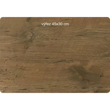 Li-Go 4868/DUB2 - Decoração de parede LED regulável LED/24W/230V 110x60 cm carvalho/Mapa-múndi (paralelos)