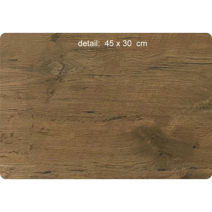 Li-Go 5589/A/DUB2 - Decoração de parede LED dimerizável LED/10W/5V 30000 mAh 110x50 cm carvalho/Montanhas com pássaros