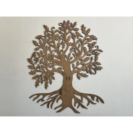 Li-Go 5742/DUB2 - Decoração de parede LED dimerizável LED/10W/230V 90x110 cm carvalho