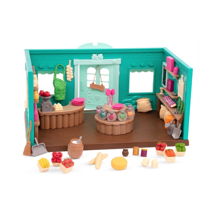 Li'l Woodzeez - Conjunto de brinquedos da mercearia