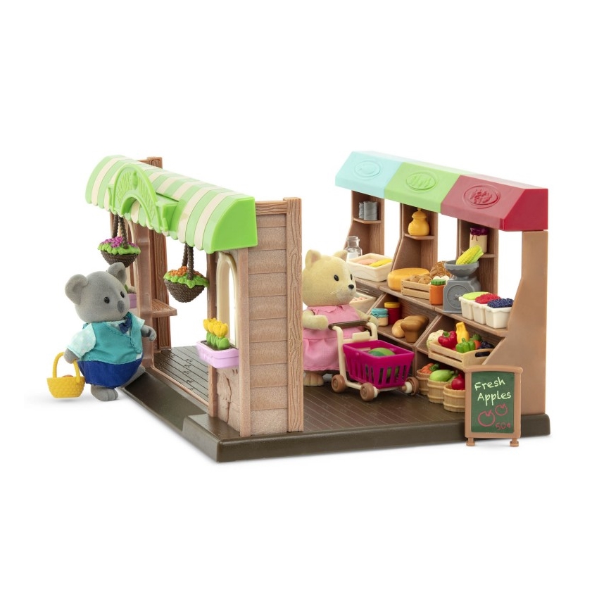 Li'l Woodzeez - Conjunto de brinquedos dos agricultores