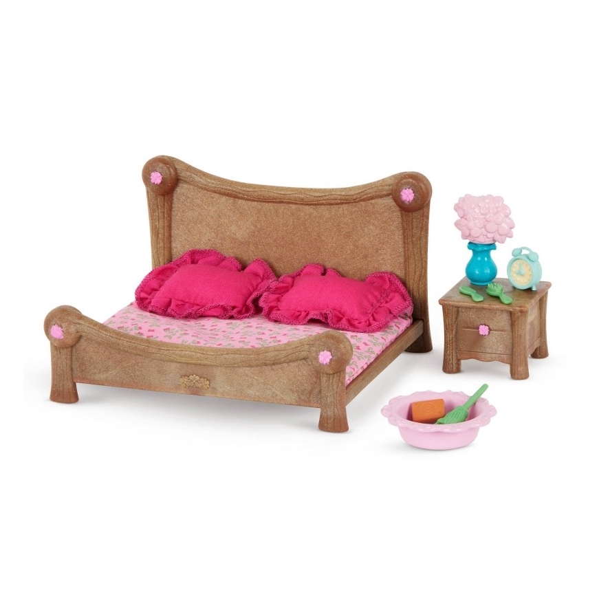 Li'l Woodzeez - Conjunto de brinquedos para quarto e sala de jantar