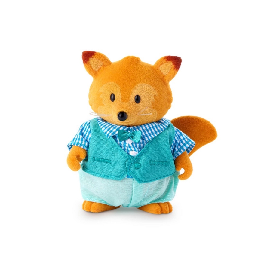 Li'l Woodzeez - Conjunto de figuras TIPPYTAIL raposa family