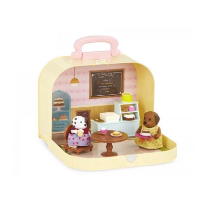 Li'l Woodzeez - Conjunto de mala com loja de bolos