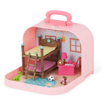 Li'l Woodzeez - Conjunto numa mala para quarto de criança