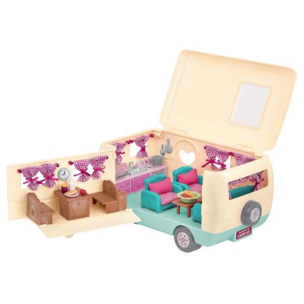 Li'l Woodzeez - Playset HAPPY CAMPER acampar