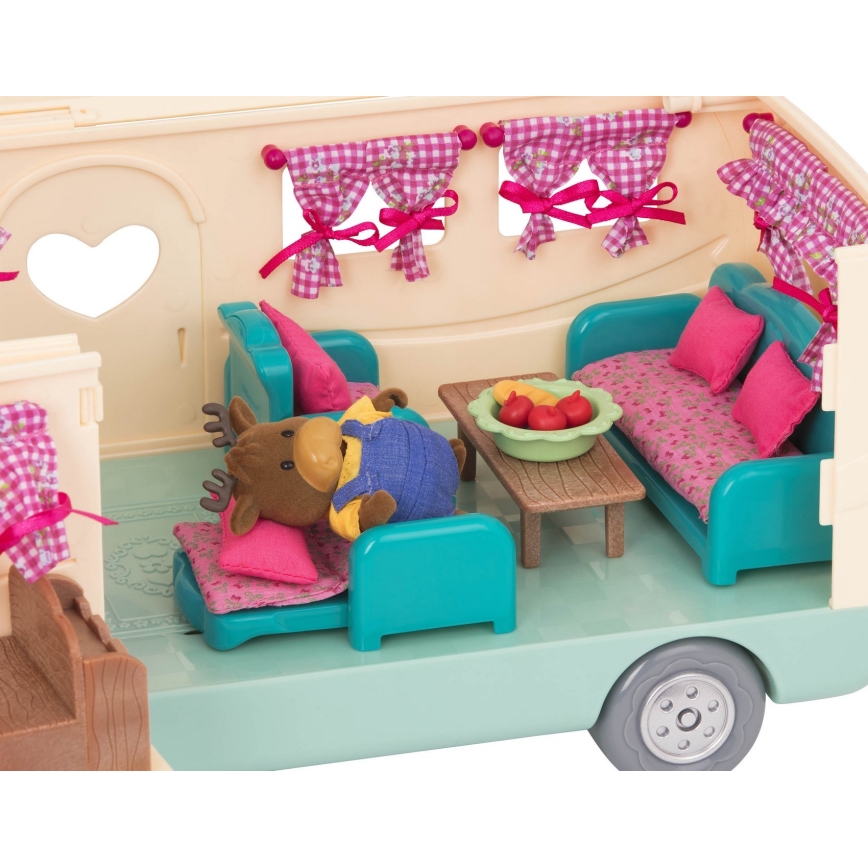 Li'l Woodzeez - Playset HAPPY CAMPER acampar