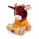 Lilliputiens - Carros de madeira com animais Quinta