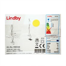 Lindby - Candeeiro de chão LED BOBI LED/24W/230V