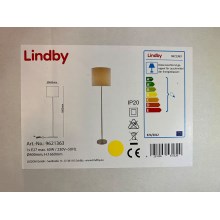 Lindby - Candeeiro de chão PARSA 1xE27/60W/230V