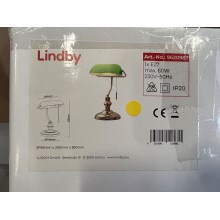 Lindby - Candeeiro de mesa MILENKA 1xE27/60W/230V