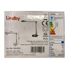 Lindby - Candeeiro de mesa táctil LED com regulação RILANA LED/10W/230V