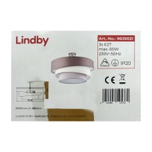 Lindby - Candelabro integrado MELIA 3xE27/60W/230V