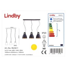 Lindby - Candelabro suspenso IBU 3xE27/60W/230V