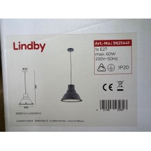 Lindby - Candelabro suspenso PERCIVAL 1xE27/60W/230V