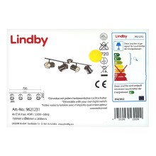 Lindby - Foco com regulação EBBI 4xE14/5W/230V