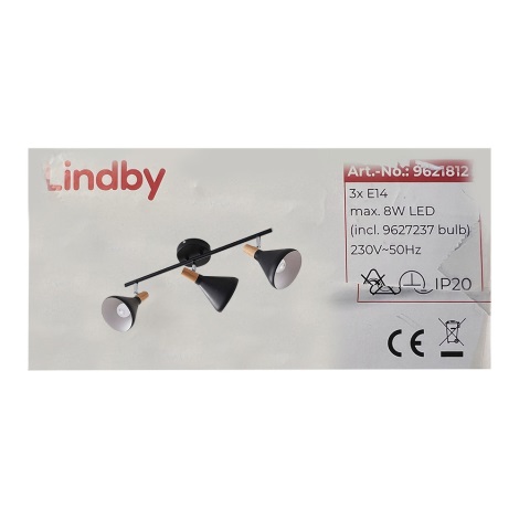 Lindby - Foco LED ARINA 3xE14/4W/230V