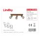 Lindby - Foco LED MITIS 3xGU10/5W/230V