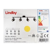 Lindby - Foco LEONOR 4xGU10/5W/230V