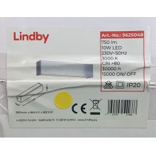 Lindby - Iluminação de parede LED RANIK LED/10W/230V