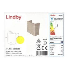 Lindby - Iluminação de parede LED YVA 2xLED/2,4W/230V