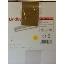 Lindby - LED Iluminação de parede TJADA 3xG9/3W/230V
