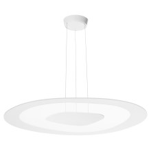 Linea Light 90349 - Candelabro suspenso LED ANTIGUA LED/46W/230V 80,8 cm CRI 90 branco