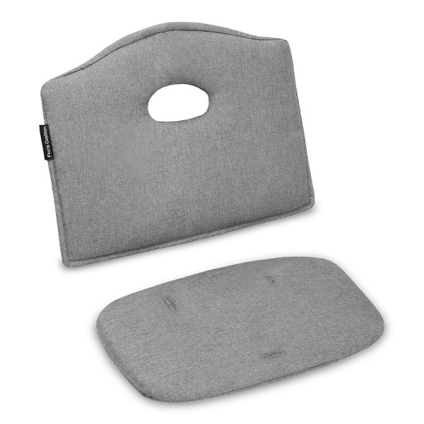 Lionelo - Almofada para cadeira de refeição infantil FLORIS CUSHION Grey Stone