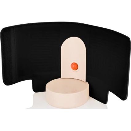 Lionelo - Aquecedor de biberões recarregável THERMUP GO EVO 18W/5V preto/bege