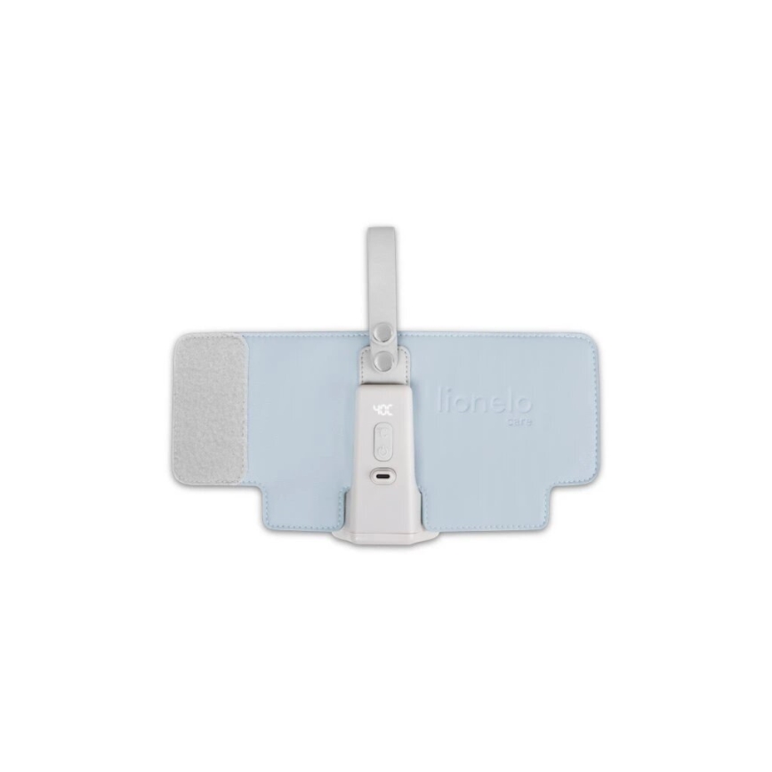 Lionelo - Aquecedor de biberões recarregável~ THERMUP GO PLUS 10W/5V azul/cinzento